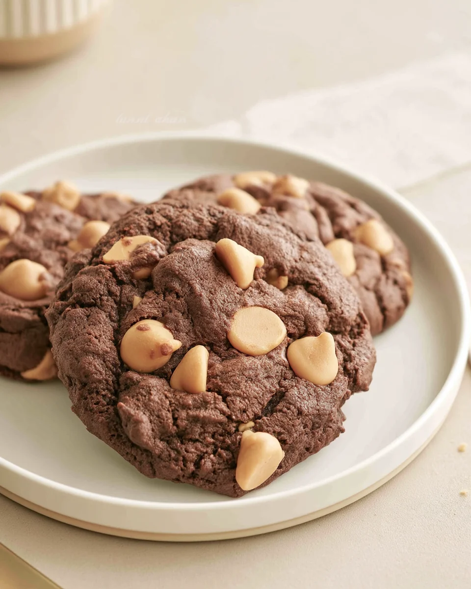 Chocolate Peanut Butter Cookies Recipe